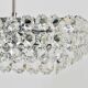 Large square chandelier by Bakalowits with diamond-shaped crystals, Austria, 1950s.