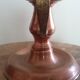 Copper candlestick