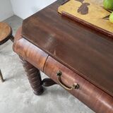 Mahogany console desk 1900