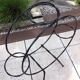 Black wrought iron plant holder 60