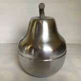 Large metal pear ice bucket