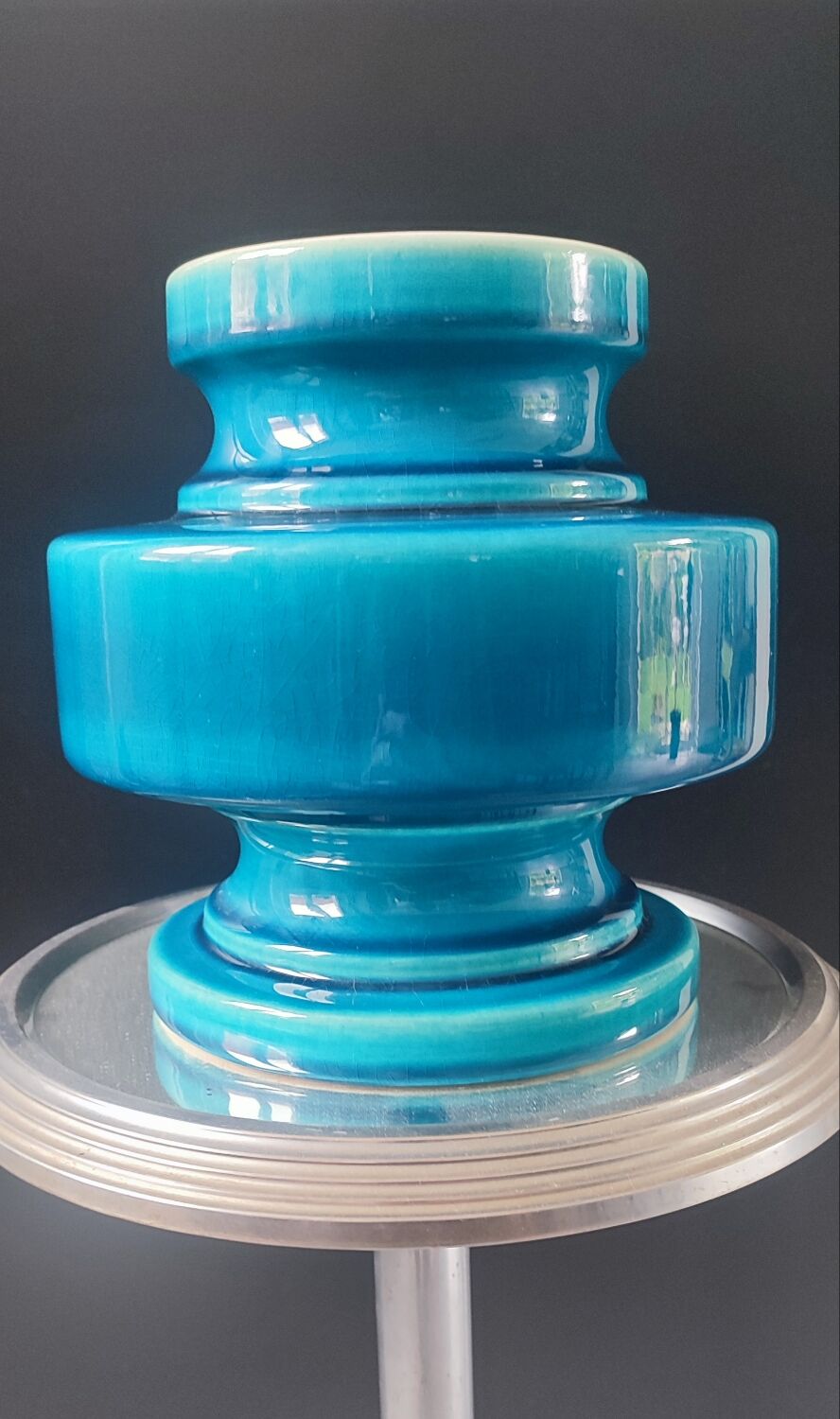 Cari Zalloni vase for Steuler design Space Age, 60s/70s