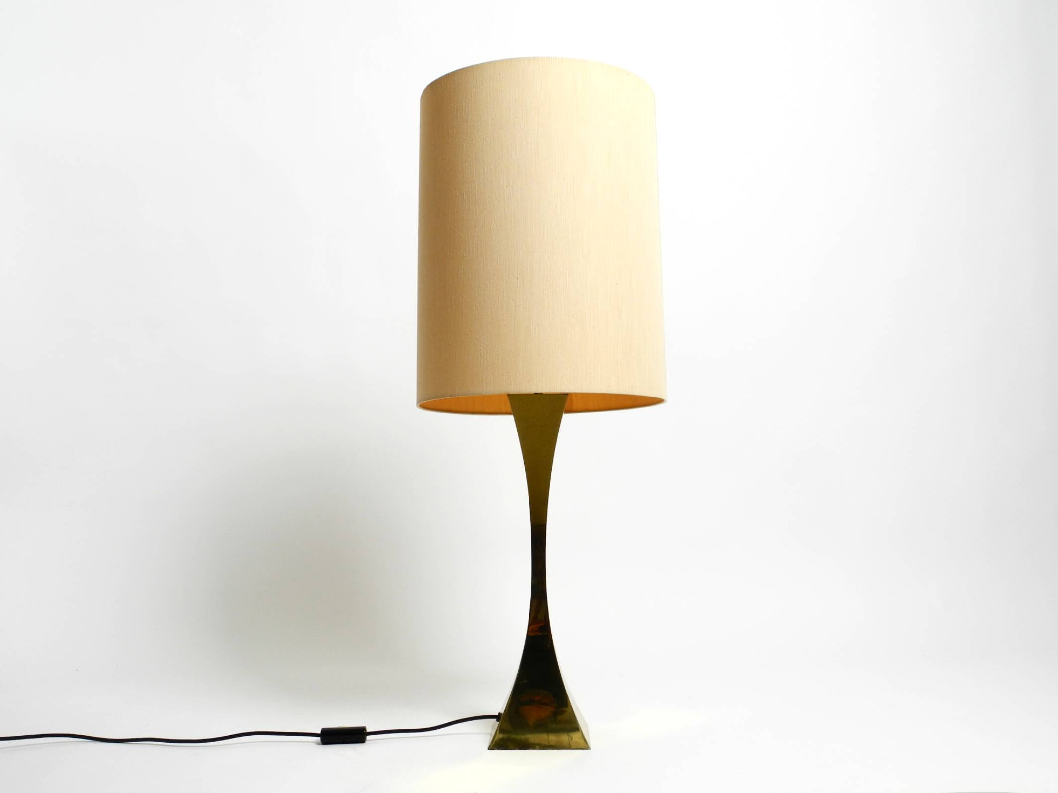 70s brass table lamp by Tonello and Montagna Grillo for High Society Italy