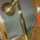 1970s Brass Space Age Staff Lamp