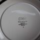 8 flat iron earth plates "Fabiola" Digoin Sarreguemines