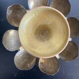 Bougeoir lotus en laiton Feldman Lighting