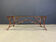 Vintage hand crafted wrought iron tree branches cocktail table, 1970s