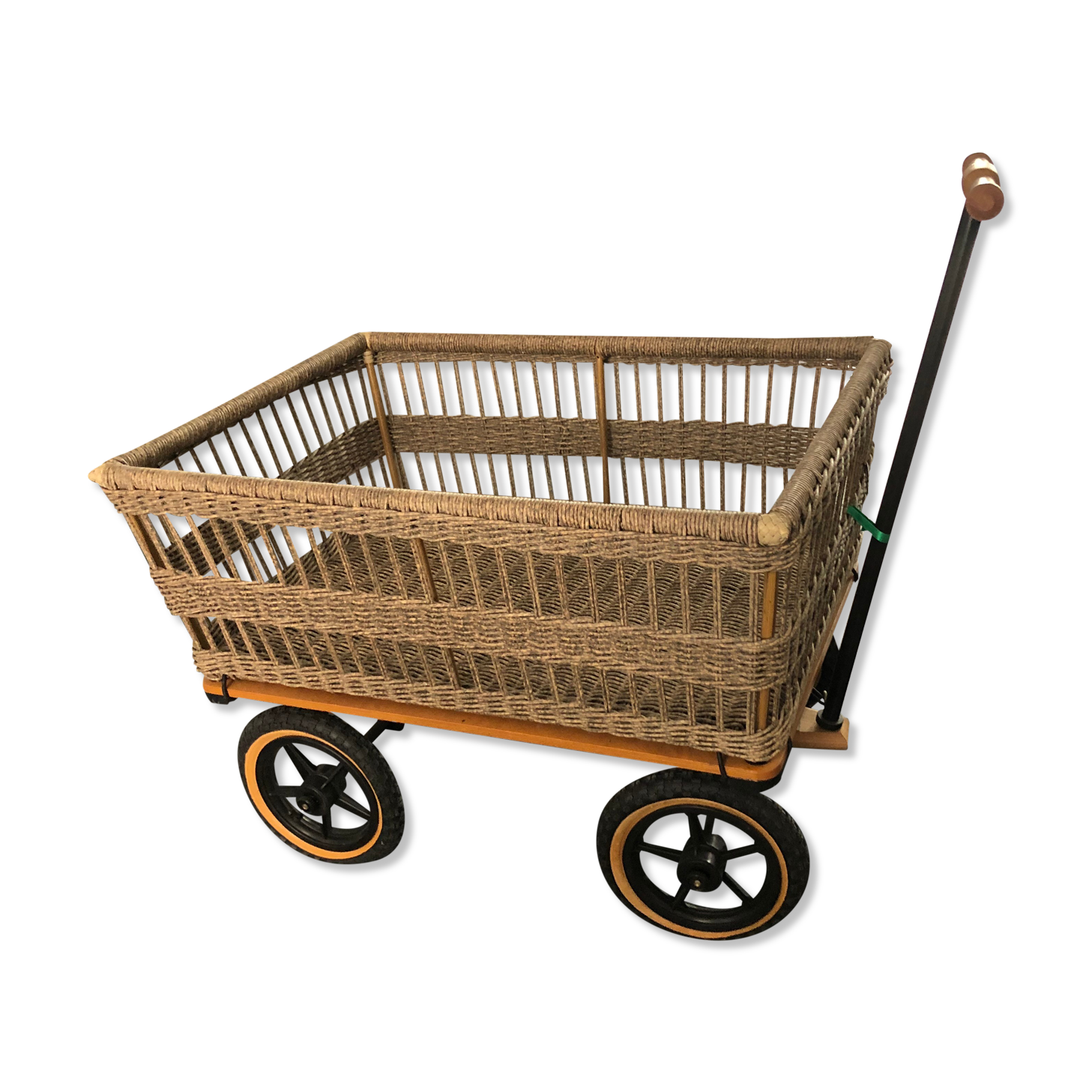Wicker trolley from Trade Wind