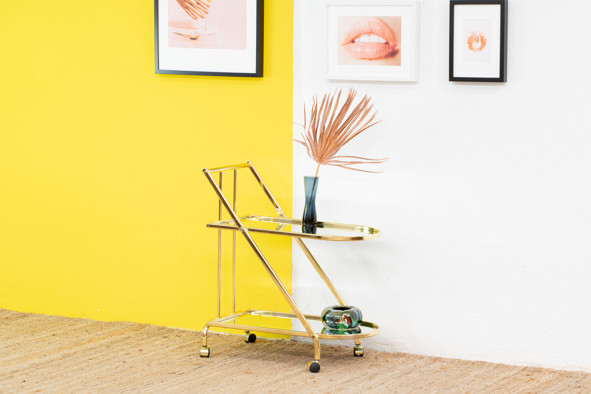 Vintage Scandinavian server – 38 cm