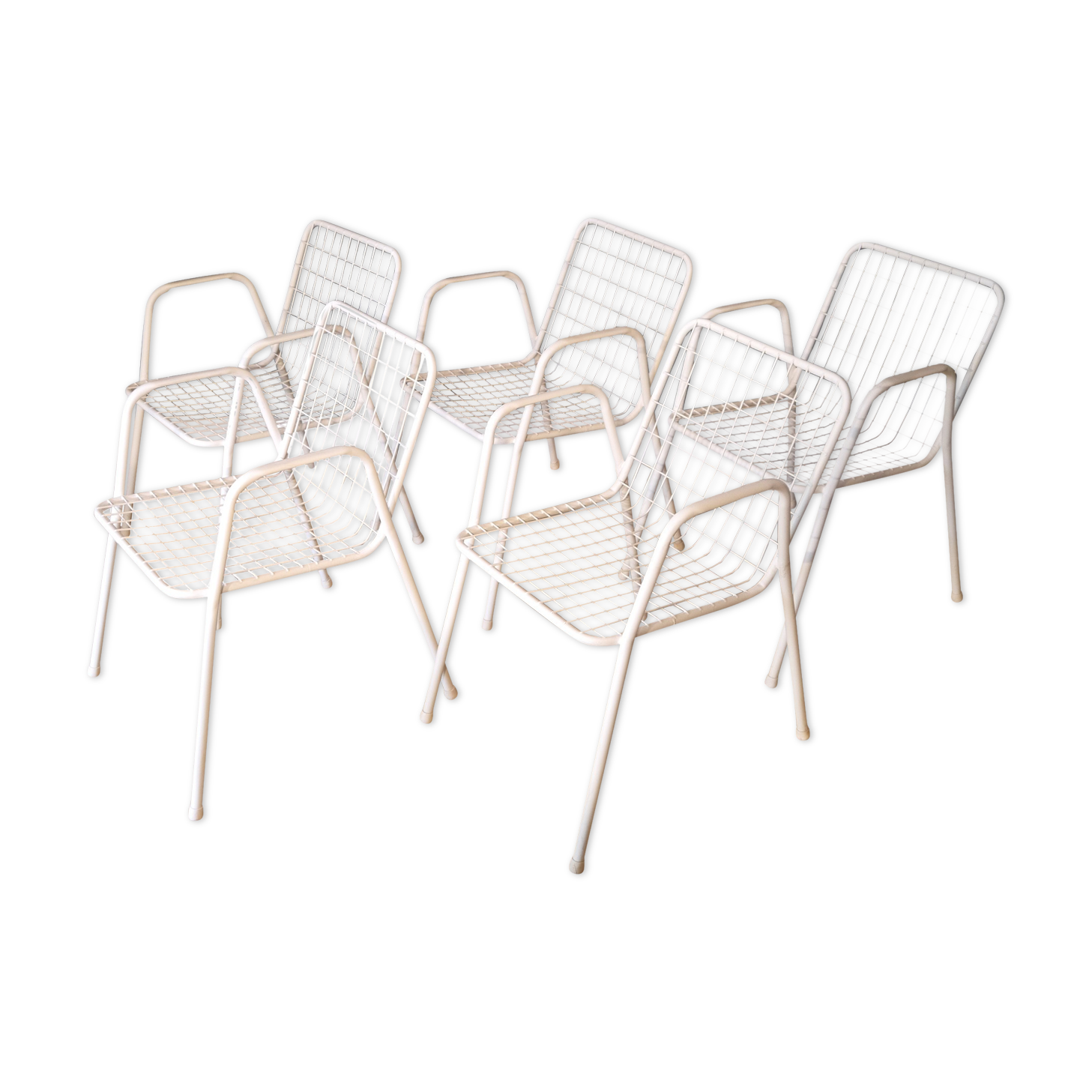 Serie de Fauteuils "rio" par le fabricant italien Emu 1960