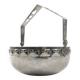 Art Nouveau sugar bowl, silver-plated brass, Sweden, early 20th century
