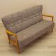Beech sofa, Danish design, 1960s, manufacturer: Fritz Hansen