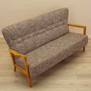 Beech sofa, Danish design, 1960s, manufacturer: Fritz Hansen
