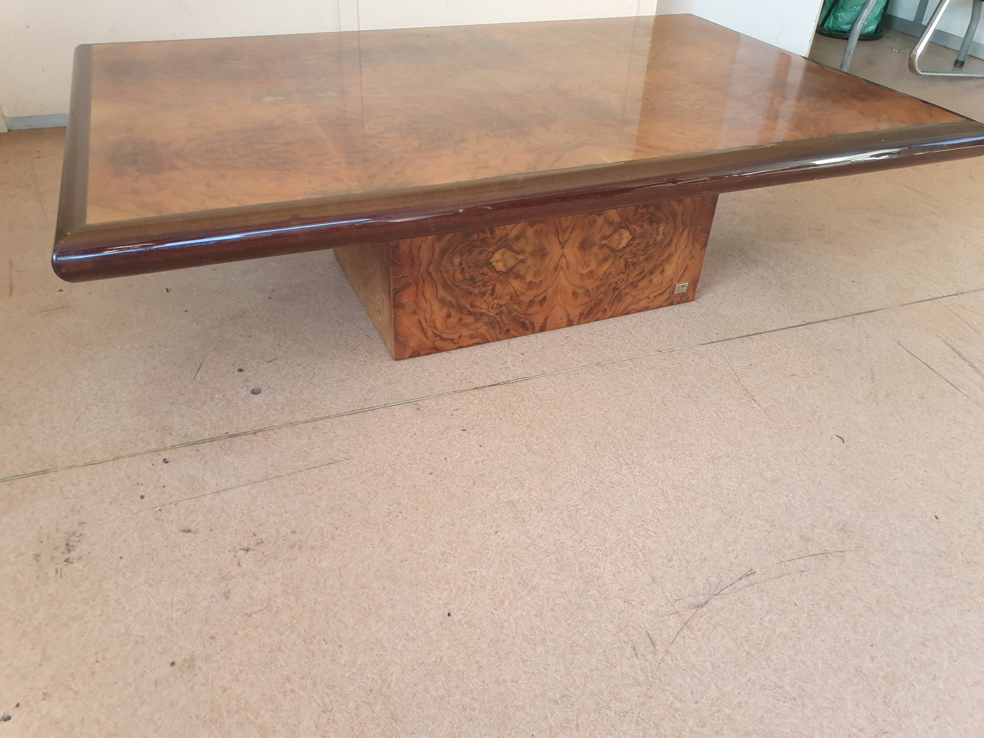 Coffee table by Jean Claude Mahey