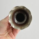 Small vintage metal soliflore vase, very lightweight.