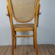 Fauteuil assise et dossier en cannage étiquette de Thonet ref sl02