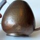 Old copper watering can with wooden handle, complete usuable, vintage from the 1960s