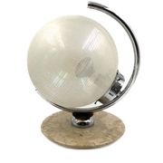 Murano glass spherical table lamp, Mazzega Italy 1970s