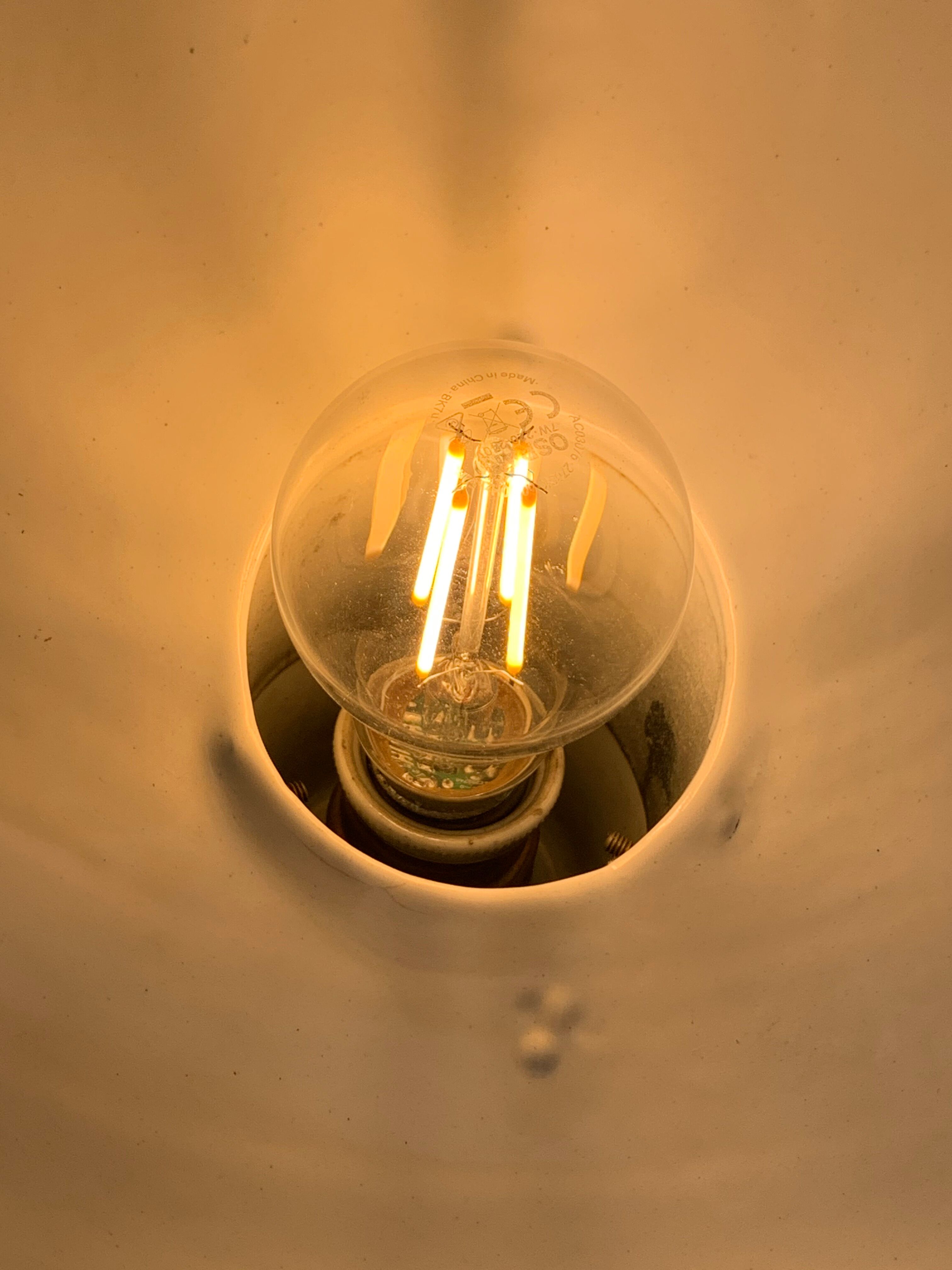 1940 workshop wall lamp