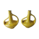 Pair of ancient vases/soliflores, in ceramics from Sarreguemines, 3756