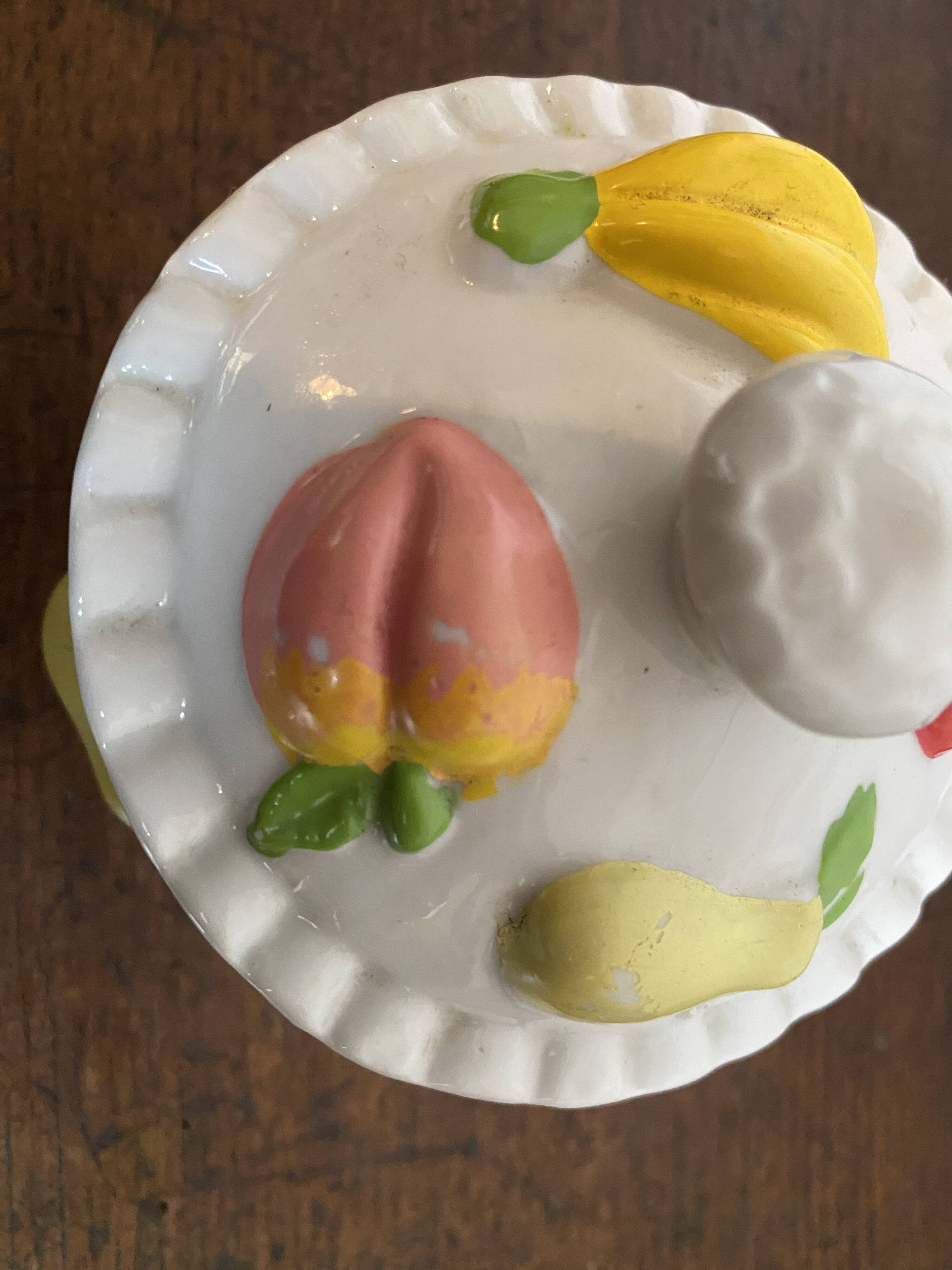 Candy box in fruit slip