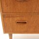 Scandinavian teak chest of drawers, Sweden, 1960