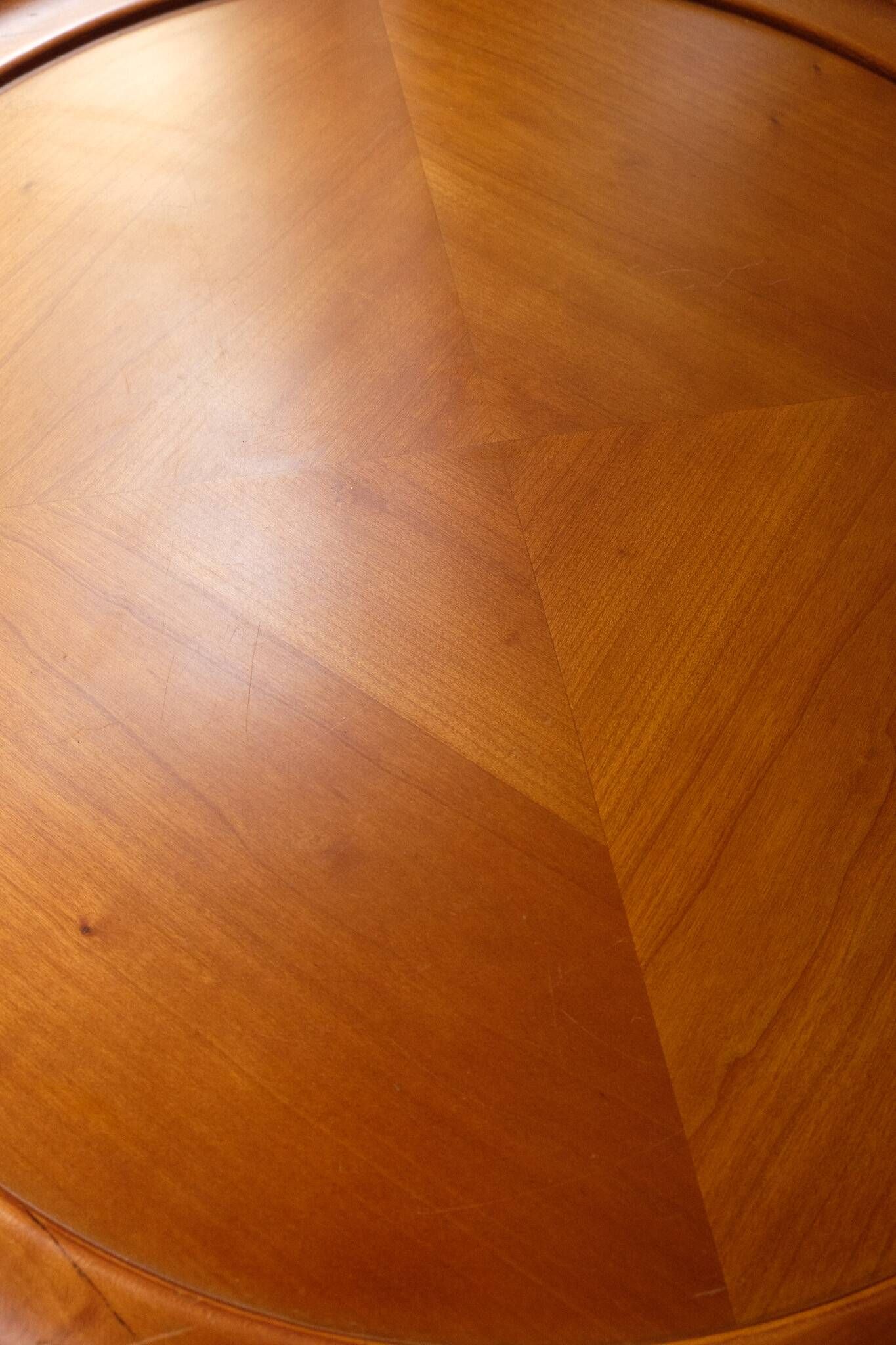 Roberto Lazzeroni Wooden Sidetable for Ceccotti Collezioni, Italy 1990s