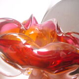 Cendrier coloré en verre