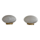 Pair of mid-century glass table lamps by Vetri Murano, 1960s, Italy.