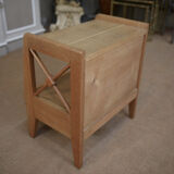 Bedside oak 1950 1 drawer