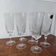 6 flûtes à champagne Cristal d'Arques