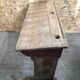 Old school office desk double wood box vintage inkwell location
