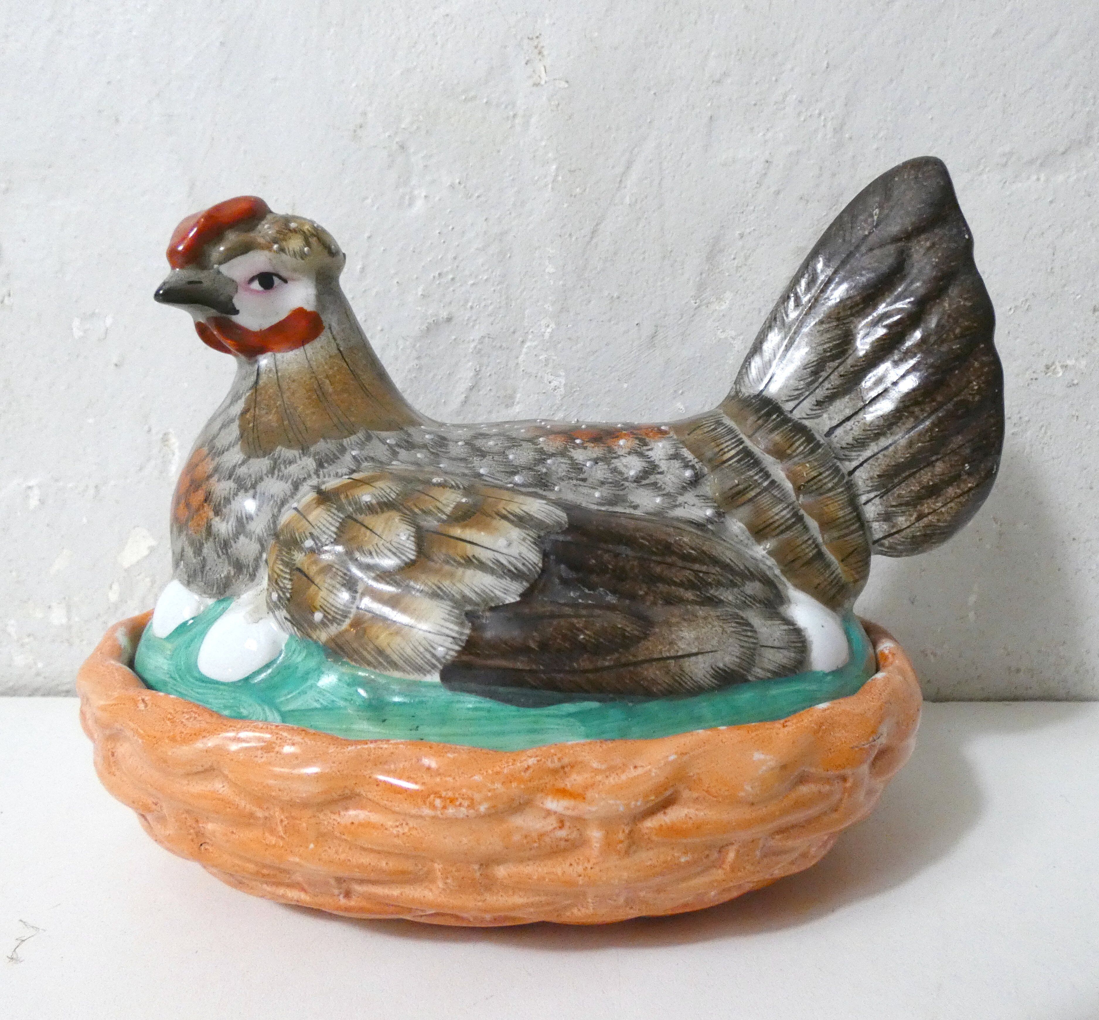ceramic hen