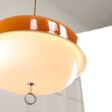 Space Age Brown Pendant from Guzzini, 1970s