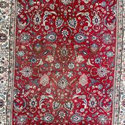 Large vintage Persian carpet tabriz 244x344 cm