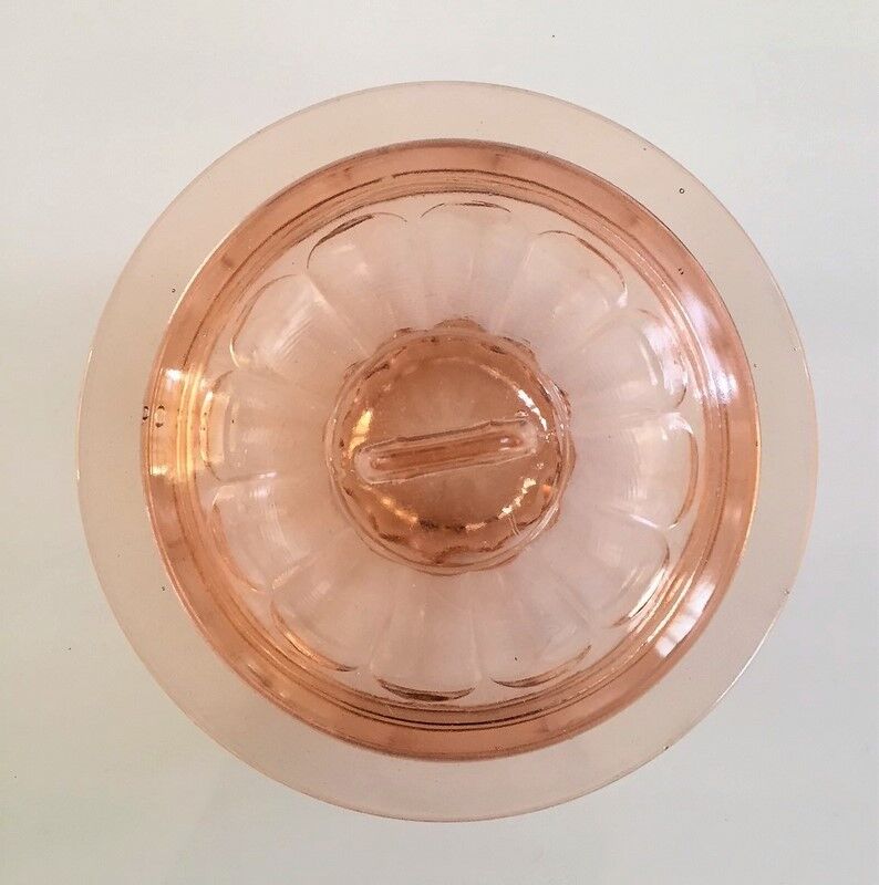 Candy, pink glass sugar