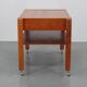 1960s Danish Teak Sewing Cart or Side Table