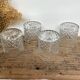 4 verres à whisky vintage