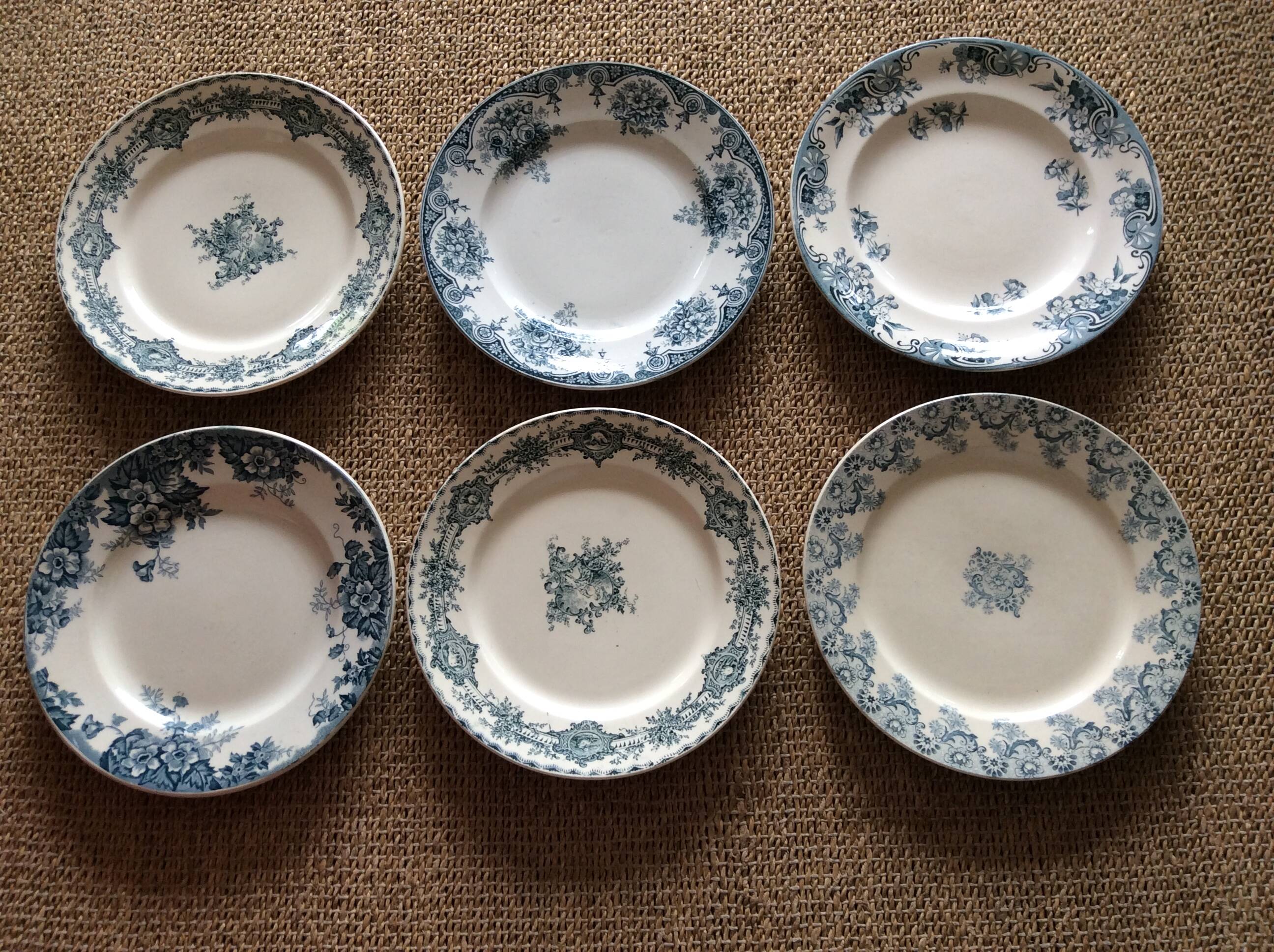 6 Terre de Fer flat plates