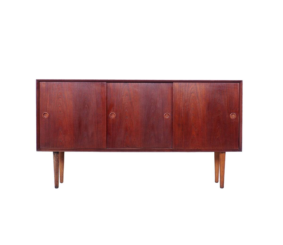 Sliding door sideboard by Omann Jun, 1960s