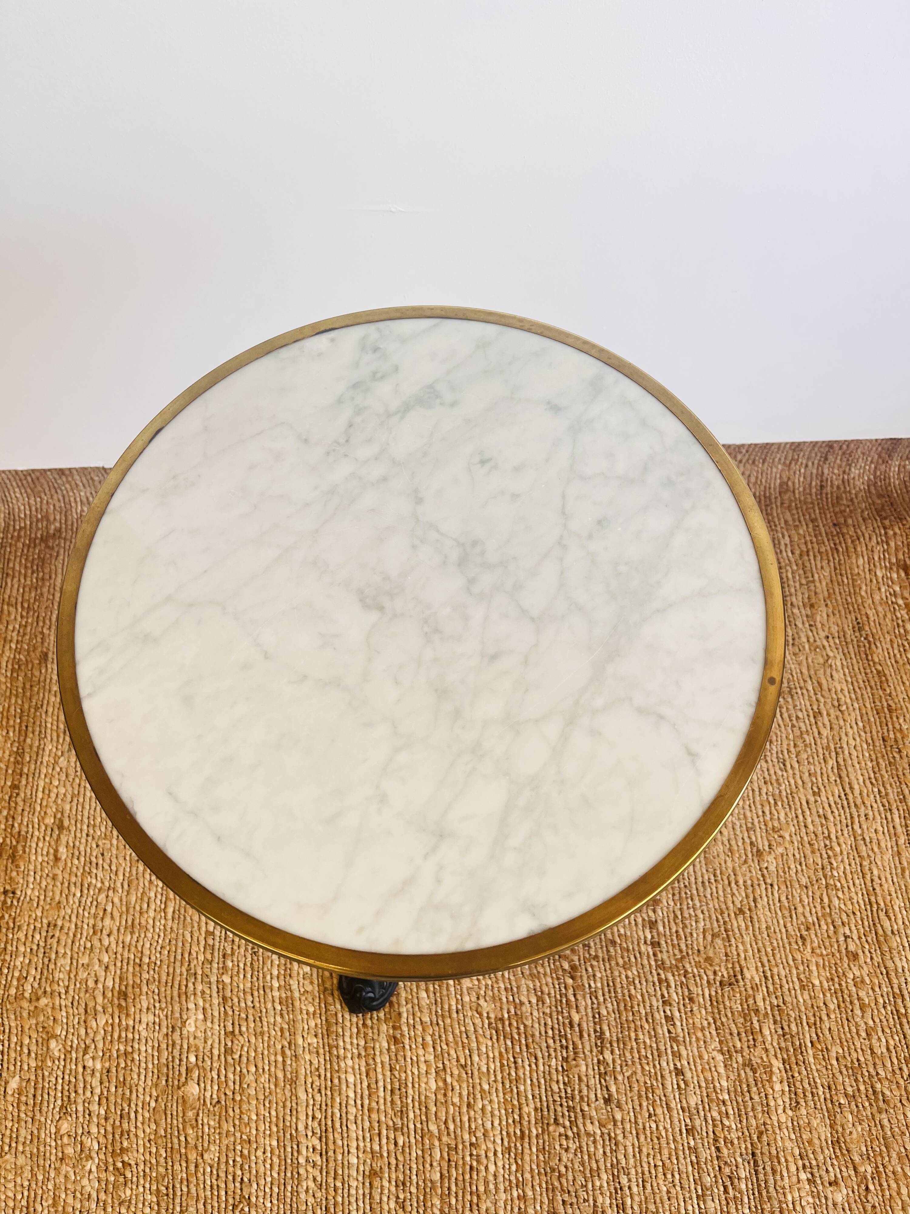 Parisian bistro table