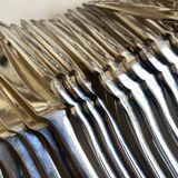 Set of 12 knives and 12 forks of brasserie La Coupole 1970