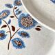 Assiettes à dessert  années 70 fleurs