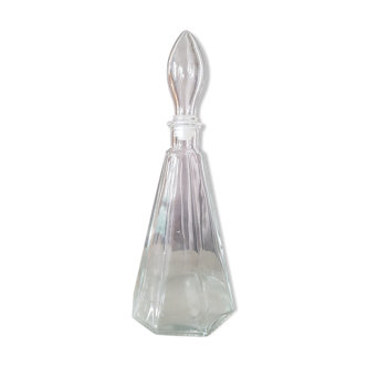 Carafe ancient art decoration glass decoration faceted decoration