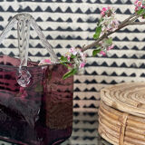 Vase vintage en verre