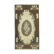 Tapis beige turc antique noué à la main 148 cm x 270 cm