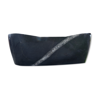 Madagascar black granite bathtub