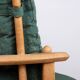 Grand French armchair in solid oak, Guillerme and Chambron Your House