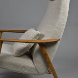 Boucle Armchair Alf Svensson 1960s Bra Bohag
