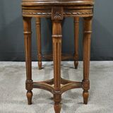 Walnut Piano Bench, Louis XVI Style – Late 19th Century